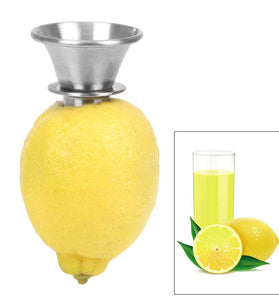 Hand Juicer Pourer Screw Stainless Steel For Lemon Orange Limes Citrus Manually Lemon Squeezer Juice Squeeze Fruit Tool