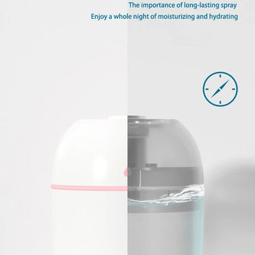 Portable Water Drop Humidifier USB Desktop Indoor Air Atomization Humidifier Household Mute Large Spray Humidifier