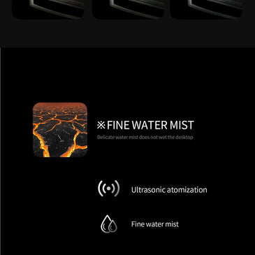 2024 New Creative Fort Aromatherapy Machine Household Lava Crack Humidifier Hotel Essential Oil Diffuser Aromatherapy Machine