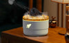 2024 New Creative Fort Aromatherapy Machine Household Lava Crack Humidifier Hotel Essential Oil Diffuser Aromatherapy Machine
