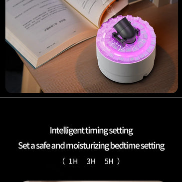 2024 New Creative Fort Aromatherapy Machine Household Lava Crack Humidifier Hotel Essential Oil Diffuser Aromatherapy Machine