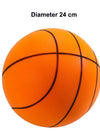 Silent Basketball Quiet No Noise High Density Soft PU Foam Squeezable Ball Indoor Mute Bouncing Basketball Children Sports Toys
