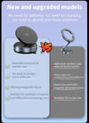 Magnetic Car Mount Mobile Phone Holder Vacuum Adsorption 360° Rotation Super Strong Suction Bracket for Iphone12-16 Smartphone