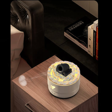 2024 New Creative Fort Aromatherapy Machine Household Lava Crack Humidifier Hotel Essential Oil Diffuser Aromatherapy Machine