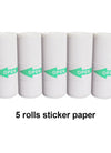 Mini Printer Portable Bluetooth Wireless Smart Label Thermal Portable Printers Stickers Paper Wireless Printers Children Gifts
