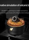 2024 New Creative Fort Aromatherapy Machine Household Lava Crack Humidifier Hotel Essential Oil Diffuser Aromatherapy Machine