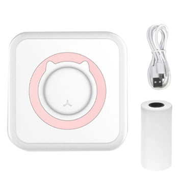 Mini Printer Portable Bluetooth Wireless Smart Label Thermal Portable Printers Stickers Paper Wireless Printers Children Gifts