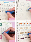 Reusable Copybook Drawing Toys for Children Montessori Pen Control Training Writing Sticker Learning Educational Toy Kids Gift