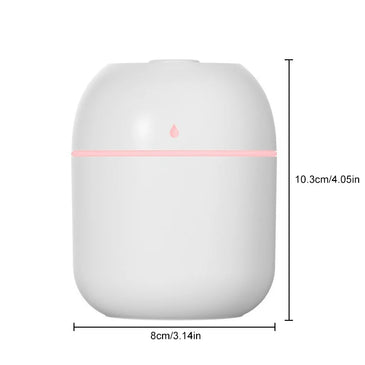 Portable Water Drop Humidifier USB Desktop Indoor Air Atomization Humidifier Household Mute Large Spray Humidifier