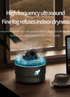 2024 New Creative Fort Aromatherapy Machine Household Lava Crack Humidifier Hotel Essential Oil Diffuser Aromatherapy Machine