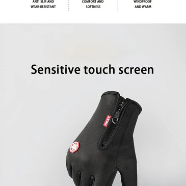 Winter Gloves For Men Women Touchscreen Warm Outdoor Cycling Driving Motorcycle Cold Gloves Windproof Non Slip Gloves