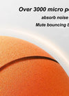 Silent Basketball Quiet No Noise High Density Soft PU Foam Squeezable Ball Indoor Mute Bouncing Basketball Children Sports Toys