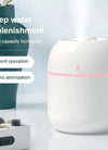 Portable Water Drop Humidifier USB Desktop Indoor Air Atomization Humidifier Household Mute Large Spray Humidifier