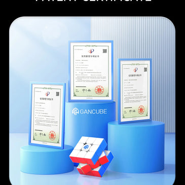 GAN15 MagLev UV 3x3 Magnetic Speed Cube – Professional Stickerless Puzzle Toy