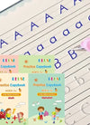 Reusable Copybook Drawing Toys for Children Montessori Pen Control Training Writing Sticker Learning Educational Toy Kids Gift