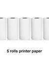 Mini Printer Portable Bluetooth Wireless Smart Label Thermal Portable Printers Stickers Paper Wireless Printers Children Gifts
