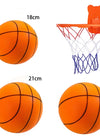 Silent Basketball Quiet No Noise High Density Soft PU Foam Squeezable Ball Indoor Mute Bouncing Basketball Children Sports Toys