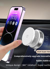 Magnetic Car Mount Mobile Phone Holder Vacuum Adsorption 360° Rotation Super Strong Suction Bracket for Iphone12-16 Smartphone