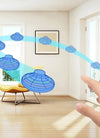 Flying Helicopter Spinner Fingertip Upgrade Magic Flight Gyro Fly orb Hover Ball Mini Dron Aircraft Toys LED Type Toy Kids Gifts