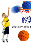 Silent Basketball Quiet No Noise High Density Soft PU Foam Squeezable Ball Indoor Mute Bouncing Basketball Children Sports Toys