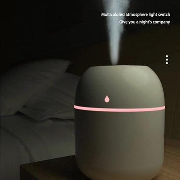 Portable Water Drop Humidifier USB Desktop Indoor Air Atomization Humidifier Household Mute Large Spray Humidifier
