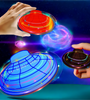 Flying Helicopter Spinner Fingertip Upgrade Magic Flight Gyro Fly orb Hover Ball Mini Dron Aircraft Toys LED Type Toy Kids Gifts