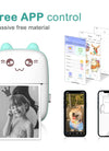 Mini Printer Portable Bluetooth Wireless Smart Label Thermal Portable Printers Stickers Paper Wireless Printers Children Gifts